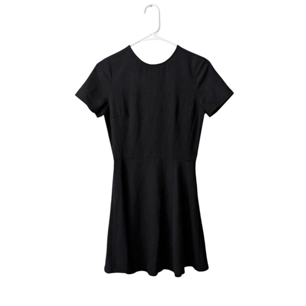 Wayf black mini dress